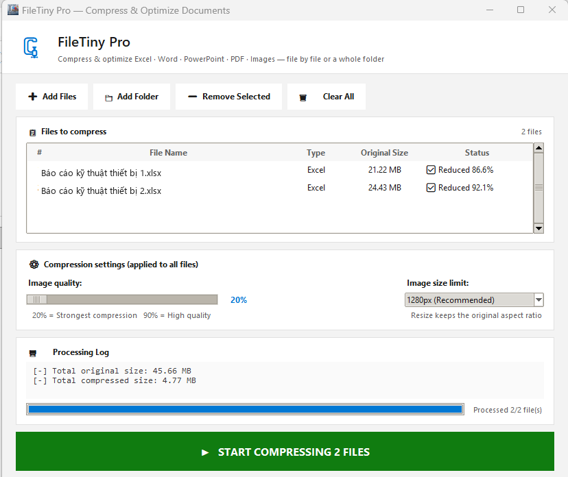 FileTiny Pro